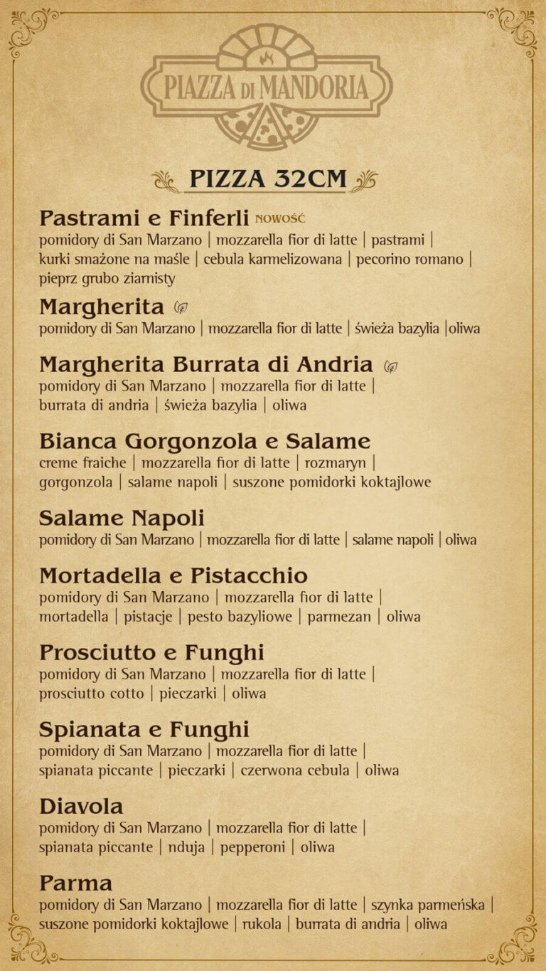 pizza menu 102026